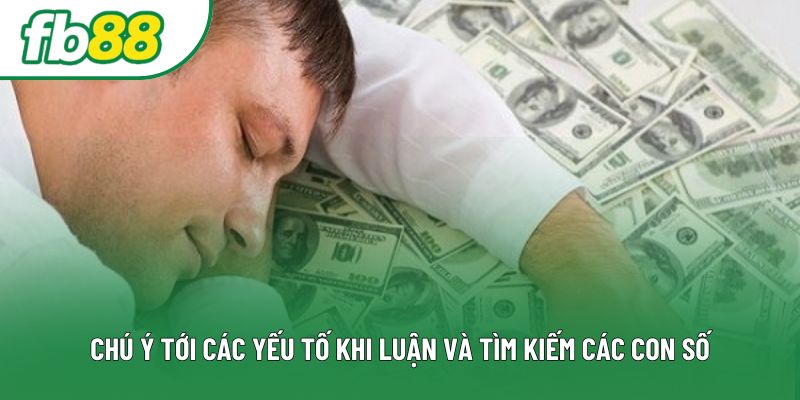 Chú ý tới các yếu tố khi luận và tìm kiếm các con số Chú ý tới các yếu tố khi luận và tìm kiếm các con số