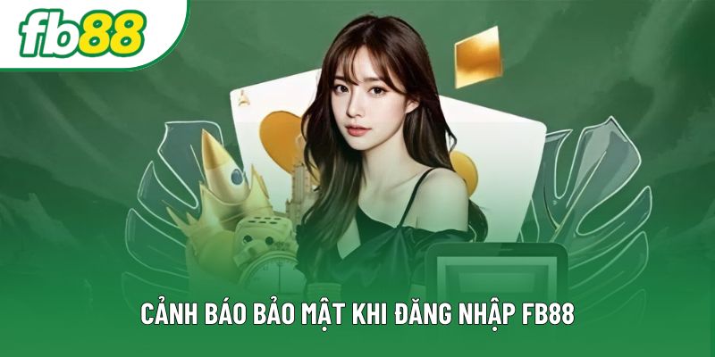 Cảnh báo bảo mật khi đăng nhập FB88 Cảnh báo bảo mật khi đăng nhập FB88