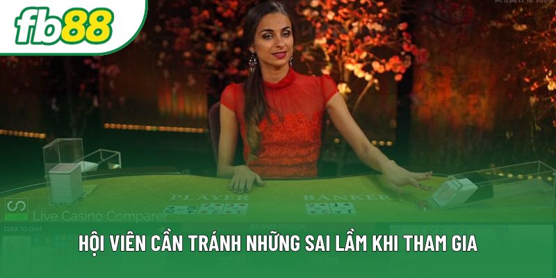 Hội viên cần tránh những sai lầm khi tham gia Hội viên cần tránh những sai lầm khi tham gia