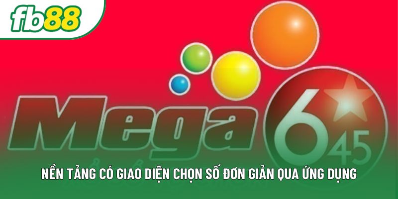 Nền tảng có giao diện chọn số đơn giản qua ứng dụng Nền tảng có giao diện chọn số đơn giản qua ứng dụng
