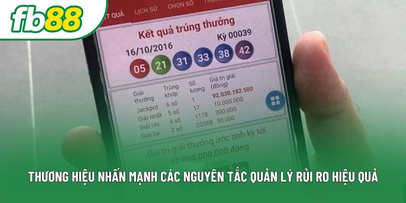 Thương hiệu nhấn mạnh các nguyên tắc quản lý rủi ro hiệu quả Thương hiệu nhấn mạnh các nguyên tắc quản lý rủi ro hiệu quả