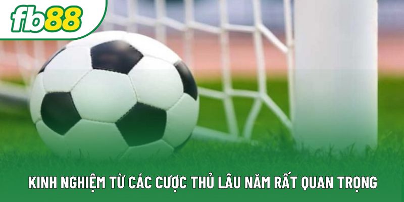 Kinh nghiệm từ các cược thủ lâu năm rất quan trọng Kinh nghiệm từ các cược thủ lâu năm rất quan trọng