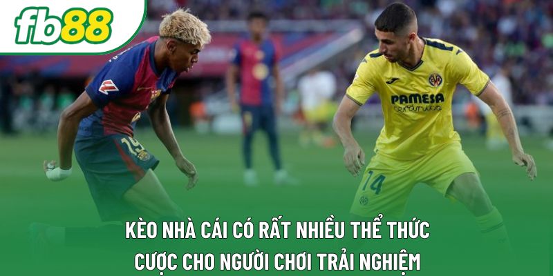 Kèo nhà cái có rất nhiều thể thức cược cho người chơi trải nghiệm Kèo nhà cái có rất nhiều thể thức cược cho người chơi trải nghiệm